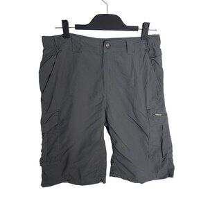 Columbia gray hiking cargo shorts Men's size 32